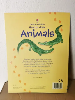 How to Draw - 4 livros - Usborne