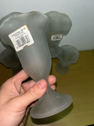 Set 6 Bicchieri per Gelato in Cristallo