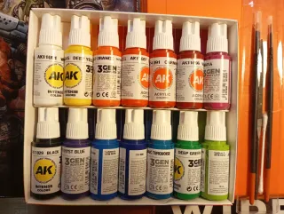 Set Pinturas Acrílicas AK