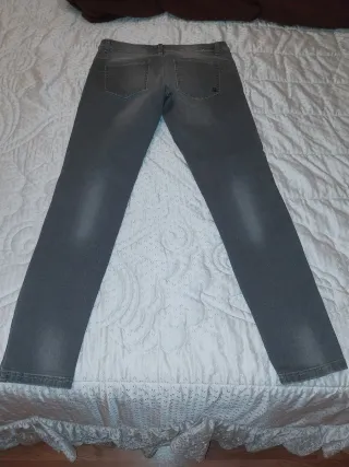 Jeans Benetton grigi donna