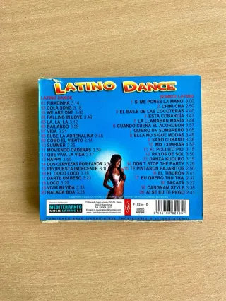 CD Latino Dance 2 CD's 40 Éxitos