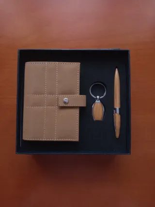 Set Agenda, Llavero y Bolígrafo.