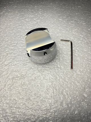 Componente de hardware plateado