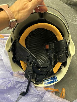 Casco de bomberos
