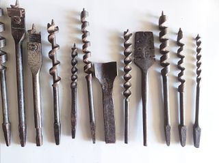 Lote Brocas Antiguas Madera