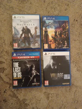 Lote 4 Juegos PS4/PS5