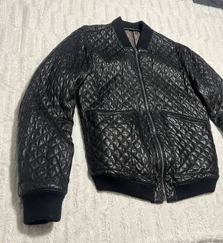 Bomber Dolce & Gabbana Negra Acolchada
