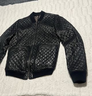 Bomber Dolce & Gabbana Negra Acolchada