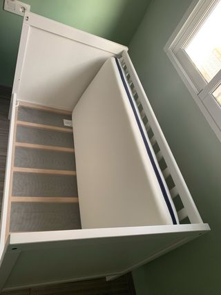 cuña,cama y colchón