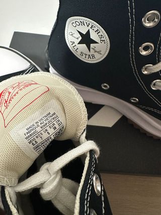 Converse Run Star Hike Negras Talla 38