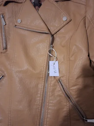 Cazadora Kelly & Grace Beige Mujer