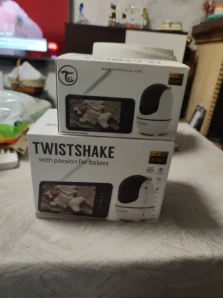 Vigilabebés Twistshake con cámara y cámara adicion