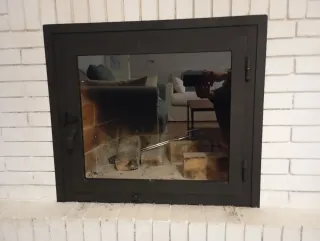 Puertas de chimenea a medida
