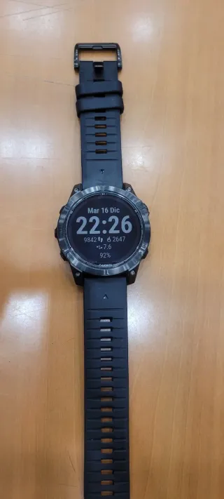 Reloj Garmin Fenix 7 Pro Zafiro Solar.
