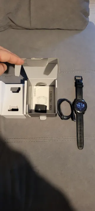 Reloj Garmin Fenix 7 Pro Zafiro Solar.