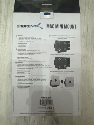 Soporte Sabrent para Mac Mini
