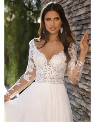 Vestido de Novia Blanco Talla Única