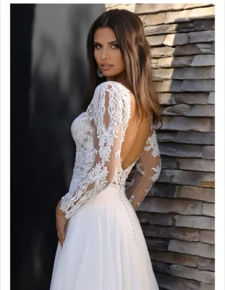 Vestido de Novia Blanco Talla Única