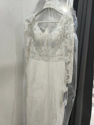 Vestido de Novia Blanco Talla Única