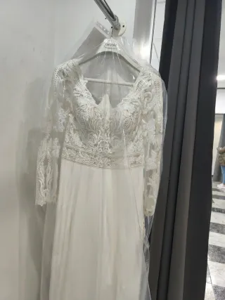 Vestido de Novia Blanco Talla Única