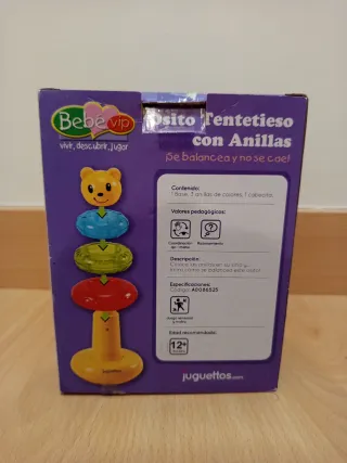 Osito Tentetieso con Anillas Bebe VIP