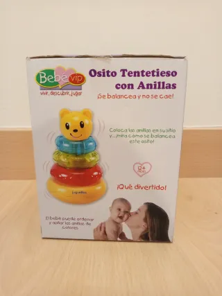 Osito Tentetieso con Anillas Bebe VIP
