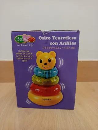 Osito Tentetieso con Anillas Bebe VIP
