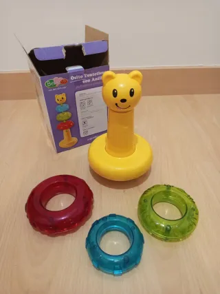 Osito Tentetieso con Anillas Bebe VIP