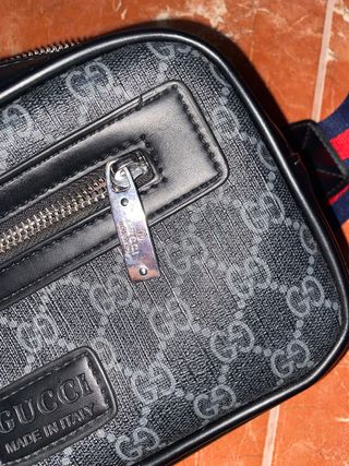 Riñonera Gucci Negra Hombre