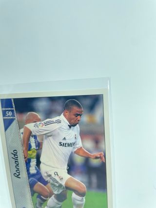 2 x Ronaldo Nazario Fichas Liga Mundicromo 04 y 07