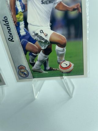 2 x Ronaldo Nazario Fichas Liga Mundicromo 04 y 07