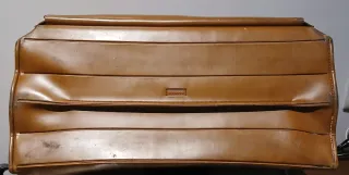 Maletín Médico Vintage Marrón Años 60