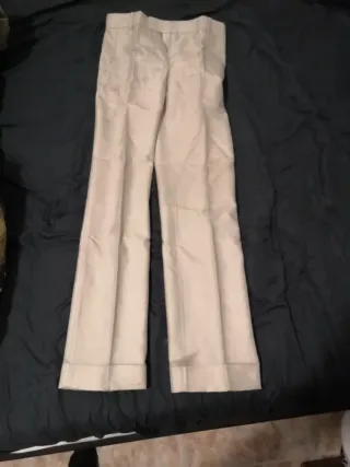 Pantalón Massimo Dutti Beige