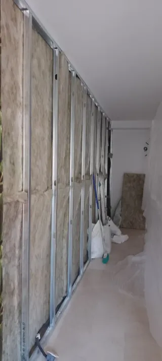 Instalación Pladur, Alisado y Pintura