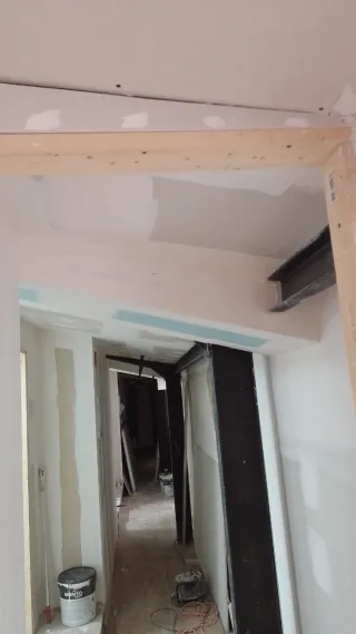 Instalación Pladur, Alisado y Pintura