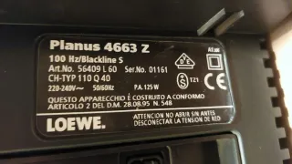 Televisor Loewe CRT 32  pulgadas, con Tubo Imagen