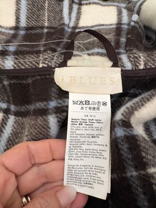 Poncho Iblues Taglia Unica