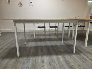 Mesa Melltorp Ikea Madera Natural