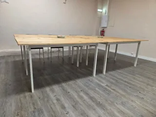 Mesa Melltorp Ikea Madera Natural