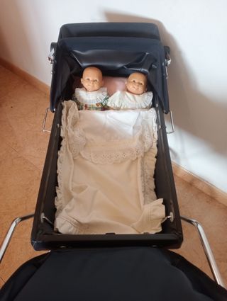 Cochecito de muñecas con bolso