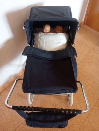 Cochecito de muñecas con bolso