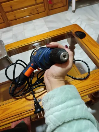 Taladro Dexter Power Azul y Naranja