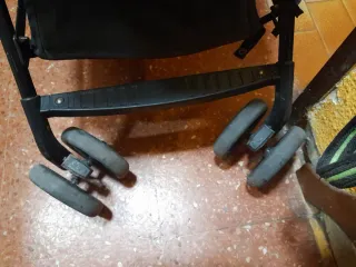 Silla de paseo bebé plegable capota