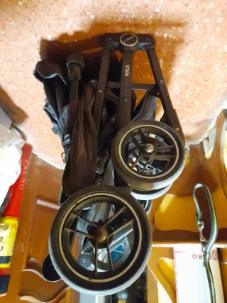 Silla de paseo bebé plegable capota