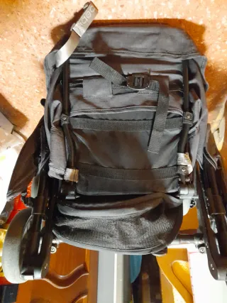 Silla de paseo bebé plegable capota