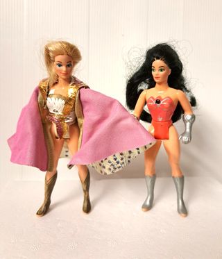 She-Ra e Catra 1986 Vintage