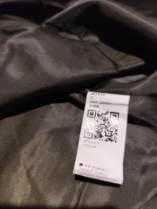 Gabardina verde oliva