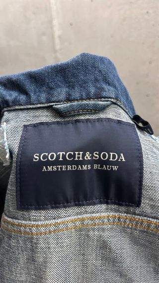 Chaqueta tejana Scotch & Soda azul