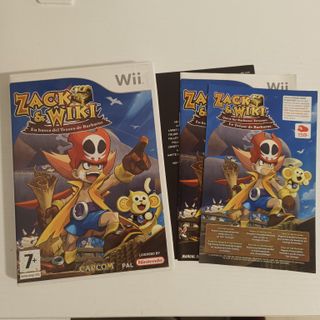 🇪🇸 Zack & Wiki En Busca del Tesoro Barbaros Wii