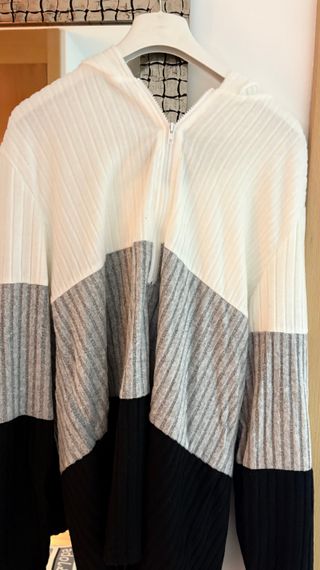 Jersey Shein M Colorblock Cremallera